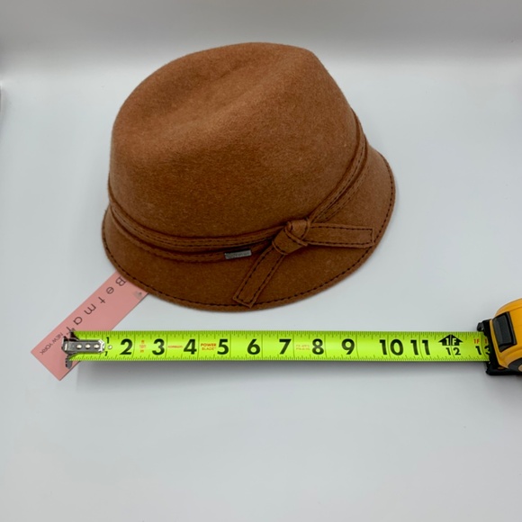 Women’s “Betmar” Brown Cloche Wool Hat, coquettecore Cottagecore 1930’s inspired - Picture 12 of 15